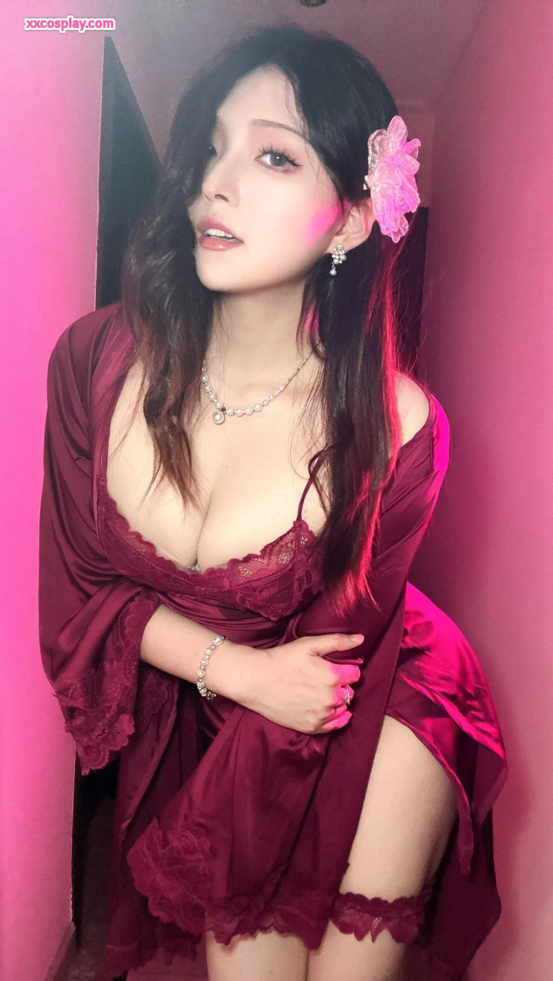 Natsuko夏夏子 - Violet Lingerie